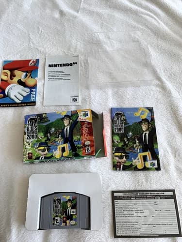 Blues Brothers 2000 (Nintendo 64, N64) Complete in box CIB - TESTED w/ protector