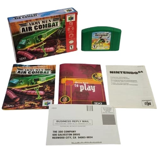 Army Men: Air Combat (Nintendo 64 N64) Complete CIB - Tested - Authentic