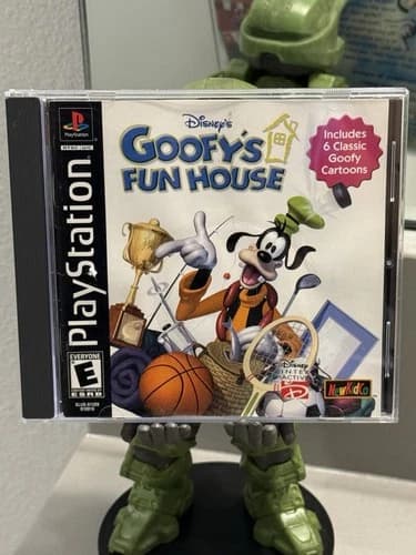 Goofy's Fun House (Sony PlayStation 1, 2001) PS1 CIB Complete TESTED