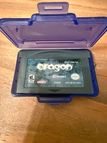 Eragon Nintendo Game Boy Advance GBA Original Game Not Tested