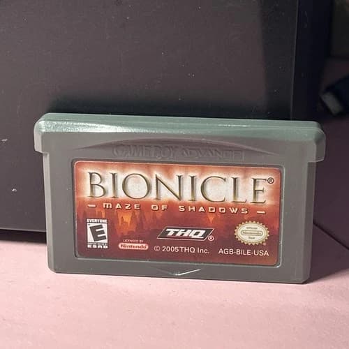 Bionicle: Maze of Shadows Game Boy Advance GBA Cart Only Authentic Tested