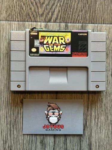 Marvel Super Heroes In: War of The Gems (Super Nintendo SNES 1996) AUTHENTIC
