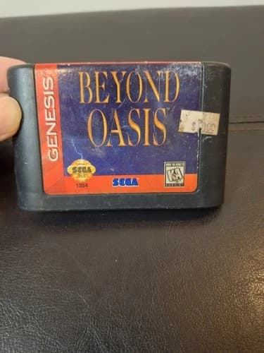 Sega Genesis Beyond Oasis Cartridge. Rare Game