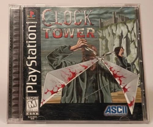 Clock Tower Playstation PS1 With Registration Card
