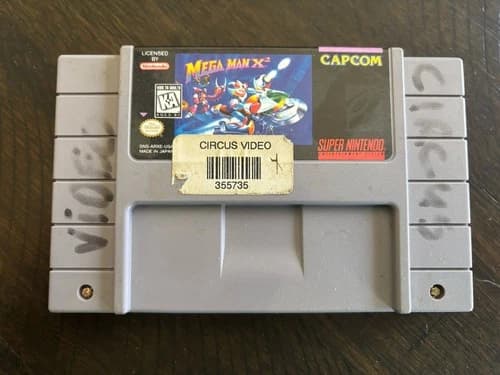Mega Man X2 (Super Nintendo SNES) [Cartridge Only] Authentic!!