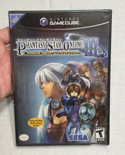 Phantasy Star Online Episode III: C.A.R.D. Revolution (Nintendo GameCube, 2004)