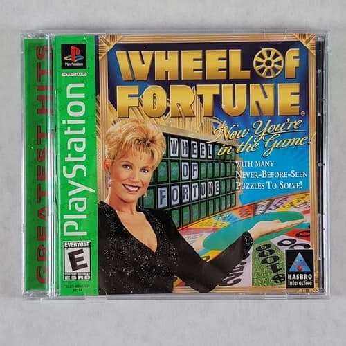 Wheel of Fortune (Greatest Hits) Sony PS1 Playstation 1 CIB