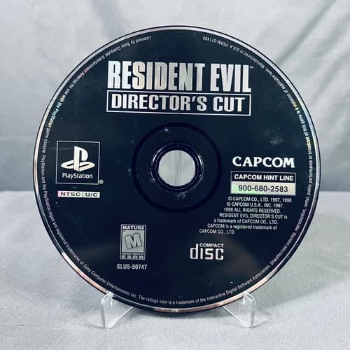 Resident Evil Directors Cut PS1 Authentic Disc Only Playstation 1