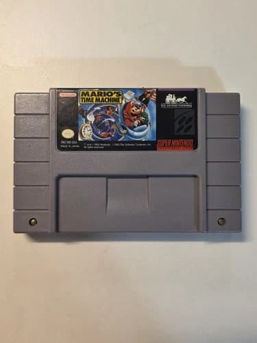 Marios Time Machine SNES Super Nintendo