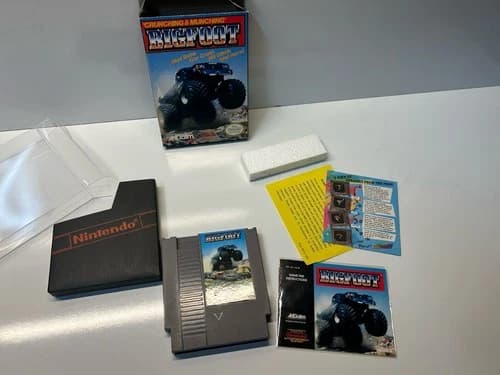 Bigfoot Original Nintendo NES Game Complete In BOX CIB Tested Working Authentic