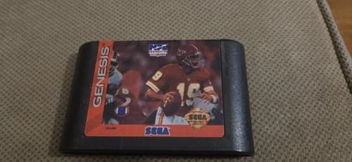 NFL Football '94 Starring Joe Montana Sega Genesis! Cleaned, Tested, Working!