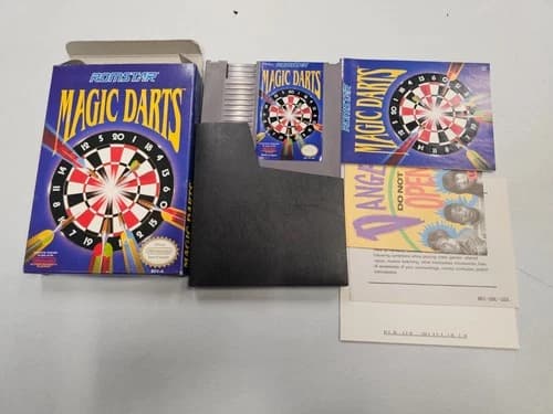 Magic Darts NES System Complete (CIB)