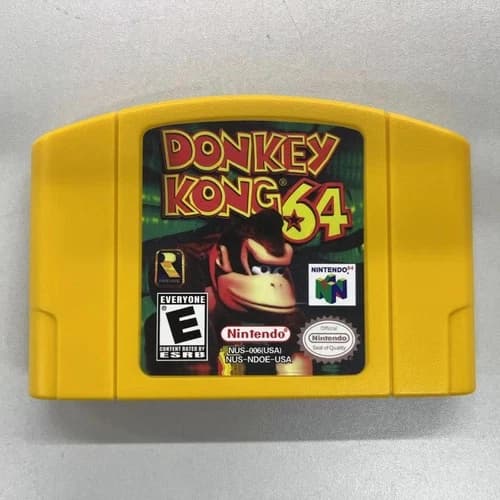 Donkey Kong 64 - Nintendo 64 (N64) Rare find Perfect addition