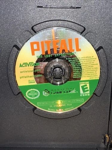 Pitfall: The Lost Expedition (Nintendo GameCube, 2004) Disc Only Cleaned