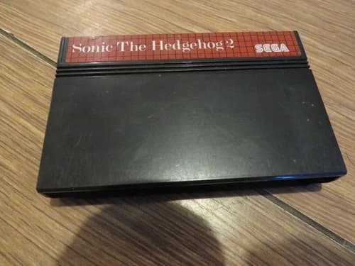 Sega Master System Game Cartridge - Sonic The Hedgehog 2