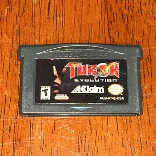 Turok: Evolution Nintendo Game Boy Advance Acclaim NTSC-U/C Cartridge