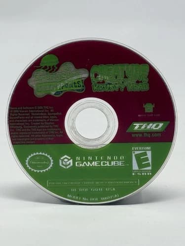 SpongeBob SquarePants Creature from the Krusty Krab GameCube Pristine Disc Only