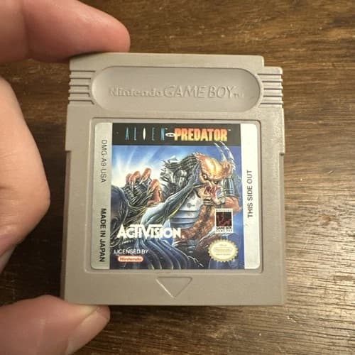 Alien vs Predator (Nintendo GameBoy, 1993) Tested - Authentic