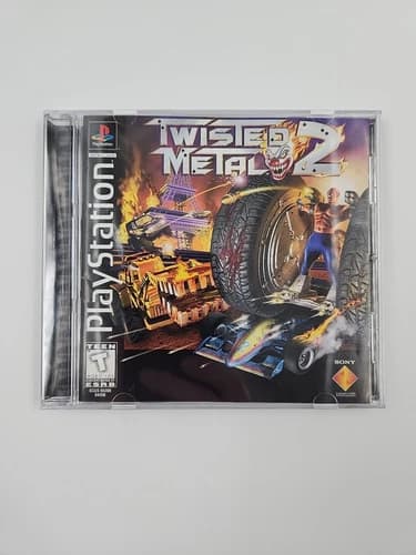 Twisted Metal 2 PS1 PlayStation 1 Complete CIB