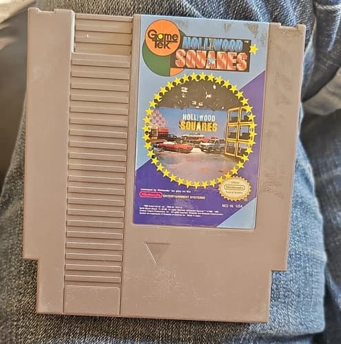 GameTek Hollywood Squares Nintendo NES Trivia Quiz NTSC-U/C Cartridge
