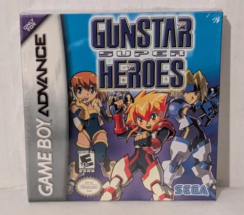 Gunstar Super Heroes (Nintendo Game Boy Advance, 2005) GBA NEW