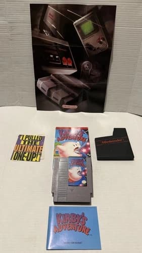 Kirby's Adventure NES Nintendo Complete CIB Authentic