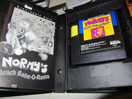 NORMY'S BEACH BABE-O-RAMA SEGA GENESIS COMPLETE IN BOX