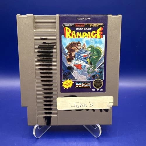 Nintendo NES Rampage Cartridge Only Tested Working
