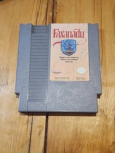 Faxanadu NES Nintendo Cartridge Game *CLEANED TESTED WORKS*