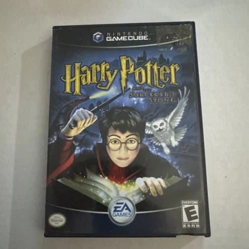 Harry Potter and the Sorcerer's Stone (Nintendo GameCube, 2003) CIB Tested