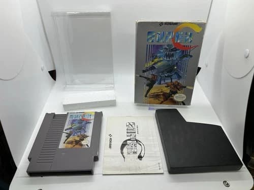 Super C (Nintendo NES)Complete CIB Works Authentic🔥