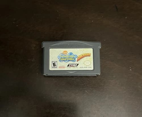SpongeBob SquarePants: SuperSponge Nintendo Game Boy Advance Cart Only