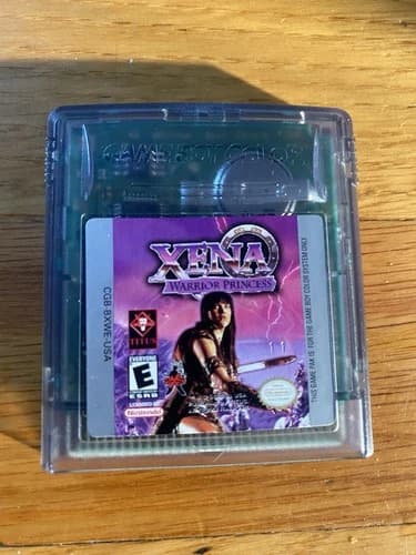 Xena: Warrior Princess Nintendo Game Boy Color GBC, 2001