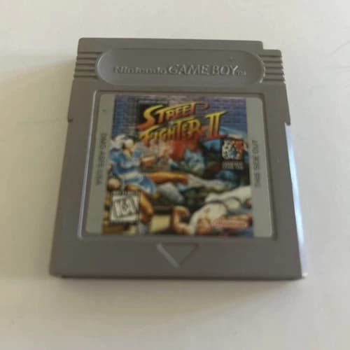 Street Fighter 2 Nintendo Gameboy (TESTED)- Authentic