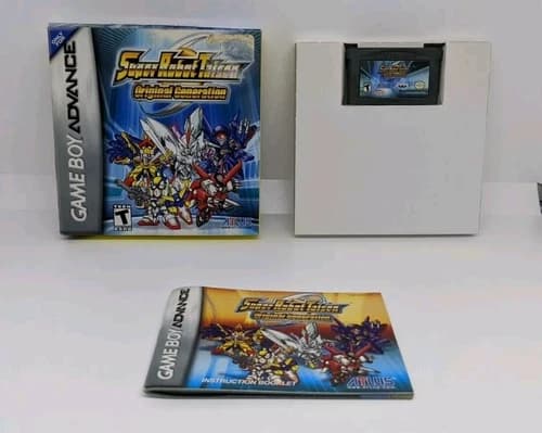 Super Robot Taisen: Original Generation (Nintendo Game Boy Advance, 2006) - GBA