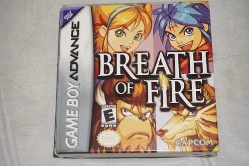 Breath Of Fire 1 (Gameboy Advance GBA Game Boy) Complete CIB Authentic