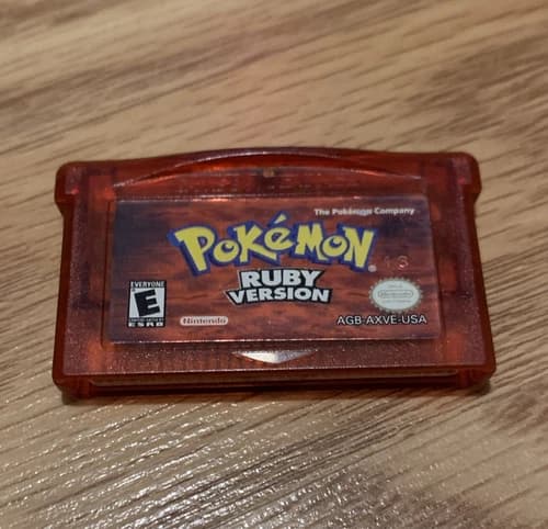 Nintendo Pokémon Ruby Version Game Boy Advance 2003 - Game Only