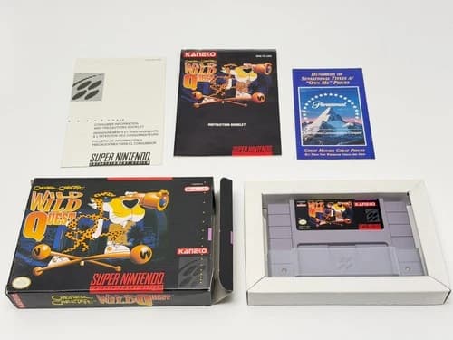 Chester Cheetah: Wild Wild Quest (Super Nintendo Snes) Complete Authentic