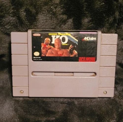 George Foreman's KO Boxing (Super Nintendo Entertainment System, 1993)