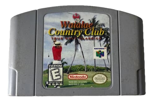 N64 Game True Golf Classics Waialae Country Club Nintendo 64 Cartridge Only