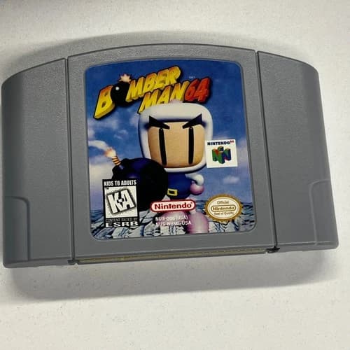 Bomberman 64 for Nintendo 64 – N64 Cartridge Only, Tested
