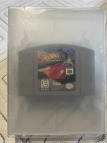 Hot Wheels Turbo Racing Nintendo 64 N64 OEM Official Original Authentic Tested!