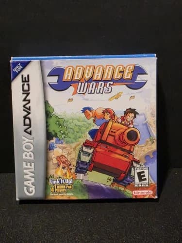 Advance Wars - Nintendo Game Boy Advance - Complete In Box
