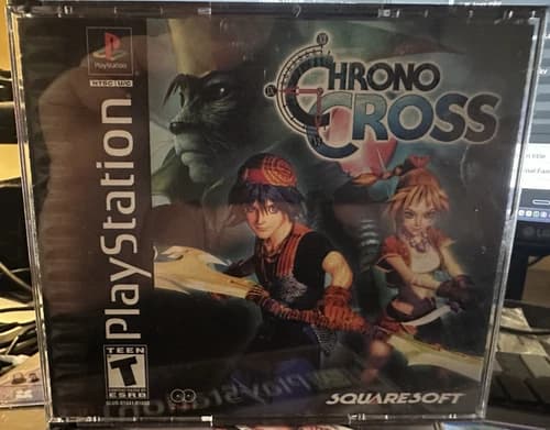 Chrono Cross PS1 PlayStation 1 Complete CIB Black Label