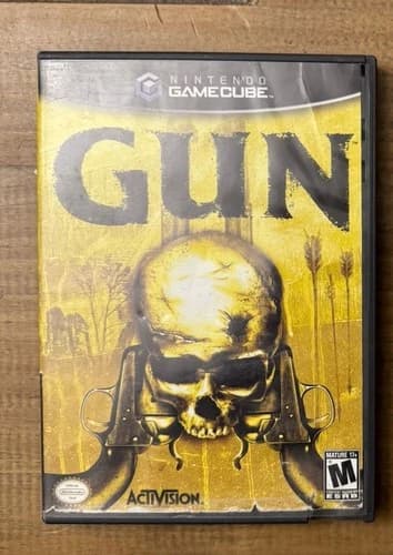 GUN Nintendo GameCube 2005 Complete CIB w/ Booklet Activision Authentic