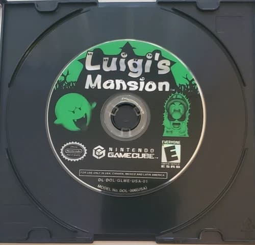 Luigi's Mansion, (Nintendo GameCube, 2003) Disc Only, See Description.