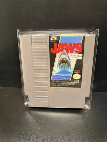 Jaws Nintendo Entertainment System NES Game Cartridge Ships Fast ⚡️