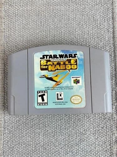 N64 Star Wars Episode I: Battle For Naboo Nintendo 64