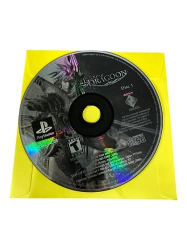 Sony PlayStation 1 PS1 Disc Only TESTED The Legend of Dragoon DISC 1 ONLY GH