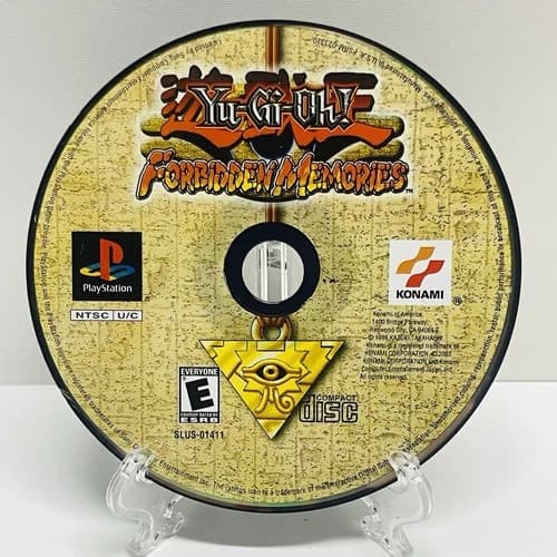 Yu-Gi-Oh Forbidden Memories PlayStation 1 PS1 Disc Only Yugioh TESTED Working!